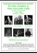 Singer Songwriter Night in the Chapel image