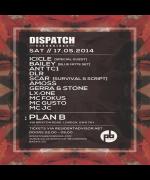 Dispatch Recordings @ Plan B, 17th May - Icicle, Bailey, Ant TC1, DLR +more image