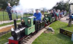 Miniature Steam & Electric Train Rides in Ridgeway Park image