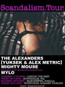 Scandalism UK Tour: The Alexanders (Yuksek + Alex Metric) + Mighty Mouse image