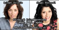 Bridget Christie and Shappi Khorsandi: Edinburgh previews image