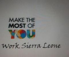 Make the Most of you- Work Sierra Leone London 2014 image
