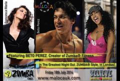 Believe: Zumba Fitness Party of 2014 feat. Beto Perez, Creator of Zumba image
