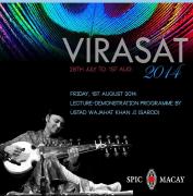 Sarod Concert & Lecture Demonstration as part of SPICMACAY's Virasat 2014 image