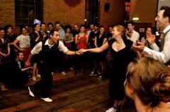 Swing At Charlie's - Dance Lesson + Live Band & DJs image