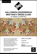 BKD Halloween Gingerbread Men Fancy Dress Class image