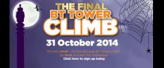 Final BT Tower Climb for charity Action on Hearing Loss image