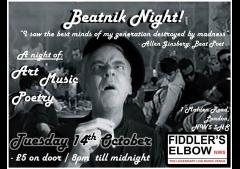 Beatnik Club Night Camden - Music, Art, Poetry. image