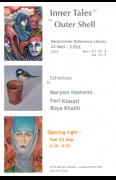 "Inner tales of my outer shell" Painting exhibition by 3 Iranian painters  image