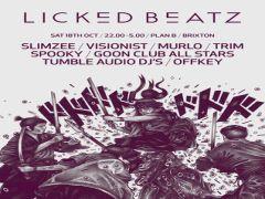 Licked Beatz: Slimzee, Visionist, Murlo, Trim, Spooky & More image