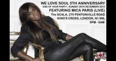 We Love Soul 5th Anniversary: Ft. Mica Paris (Live) image