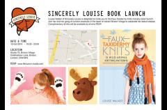 Faux Taxidermy Knits Book Launch image