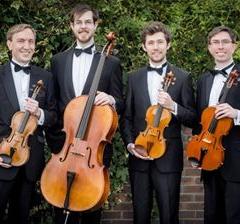 The Billroth Quartet – Our Resident String Quartet with James Greenfield,John Cuthbert, and Kathy Batchelor   image