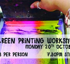 Screen Printing Workshop image