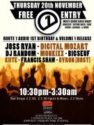 Route 1 Audio 1st Birthday & Volume 1 Release Party  image