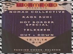 Nomad Collective, Rags Rudi, Hot Border Special, Teleseen plus Out and Down image