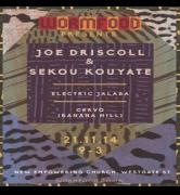 Wormfood presents Joe Driscoll + Sekou Kouyate, Electric Jalaba + Cervo image