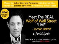 The Wolf Of Wall Street - Jordan Belfort Live In London image