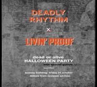 Deadly Rhythm x Livin' Proof Halloween Party image