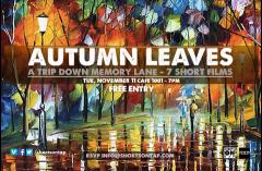 Shorts On Tap present: 'Autumn Leaves: a trip down Memory Lane - 7 Short Films'  image