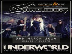 Sanctuary live at The Underworld Camden image