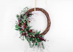 Contemporary Christmas Wreath Workshop image