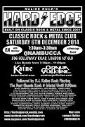  Hard Edge Classic Rock & Metal Club with Kaine & Osmium Guillotine live on stage followed by DJ Ruliee Rock image