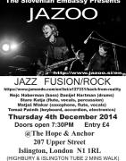 The Slovenian Embassy presents Jazoo (jazz fusion rock band) image