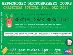 Christmas Microbrewery Craft Beer Tasting Experience Walk image