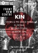 HOT VOX presents Front Row Centre: KIN // Gwen and the Good Thing // El Deyma // Megan O’Neill image
