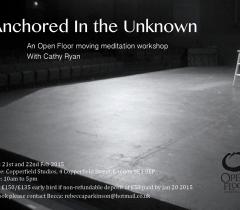 Anchored In The Unknown - An Open Floor Movement Meditation Workshop image