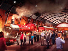 Hogwarts Express steam locomotive arrives at Warner Bros. Studio Tour image