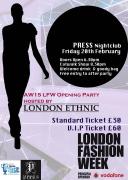 LFW Party and Catwalk with London Ethnic and Global's Make Some Noise image