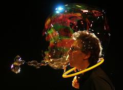 The Amazing Bubble Man image
