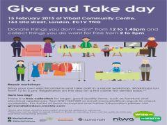 Give and Take day in Islington image