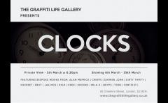 The Graffiti Life Gallery Presents: Clocks image