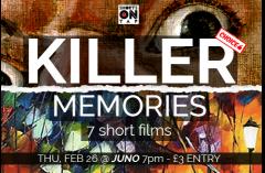 Shorts On Tap present: KILLER MEMORIES - 7 Short Films     image