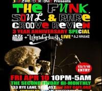 The Funk, Soul & Rare Groove Review 3 Year Anniversary Live Special image
