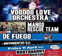 Movimientos presents: Voodoo Love Orchestra, Mango Rescue Team, De Fuego image