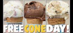 Ben & Jerry's Free Cone Day TODAY! image