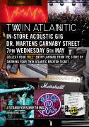 Dr. Martens Carnaby Street hosts Twin Atlantic acoustic session image