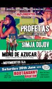 Movimientos Presents: Profetas + Simja Dujov + Mono De Azucar @ Hootananny image