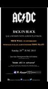 Strongroom Presents: Behind The Tracks - Back In Black image