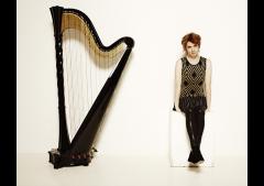 Welsh Harpist Catrin Finch at the London Canal Museum image
