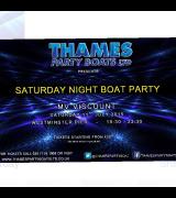 Saturday Night Boat Party Cruise image