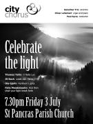 City Chorus's summer concert - Celebrate the Light image