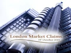 London Market Claims 2015 image