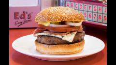 Castello Cheese & Ed's Easy Diner Team Up For 'Bacon Blues' Burger  image