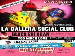 Movimientos Presents: La Gallera Social Club + Eri Okan + Too Much Love image