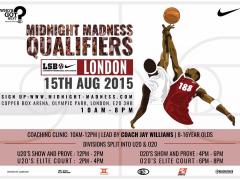 Midnight Madness- Britain's Biggest Basketball Extravaganza!- London Qualifiers image